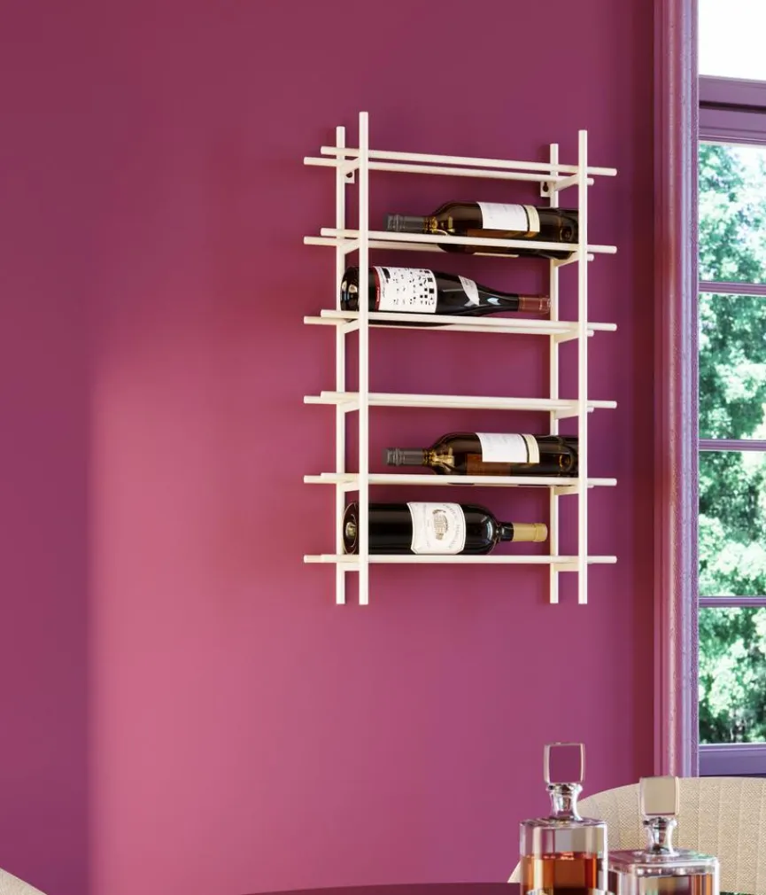 Outlet KARE DESIGN Weinregal Cape Town 70007 Greige