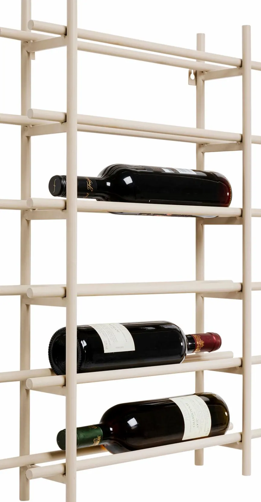 Outlet KARE DESIGN Weinregal Cape Town 70007 Greige