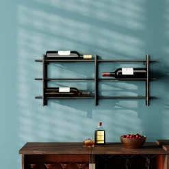 KARE DESIGN Weinregal Cape Twon Schwarz