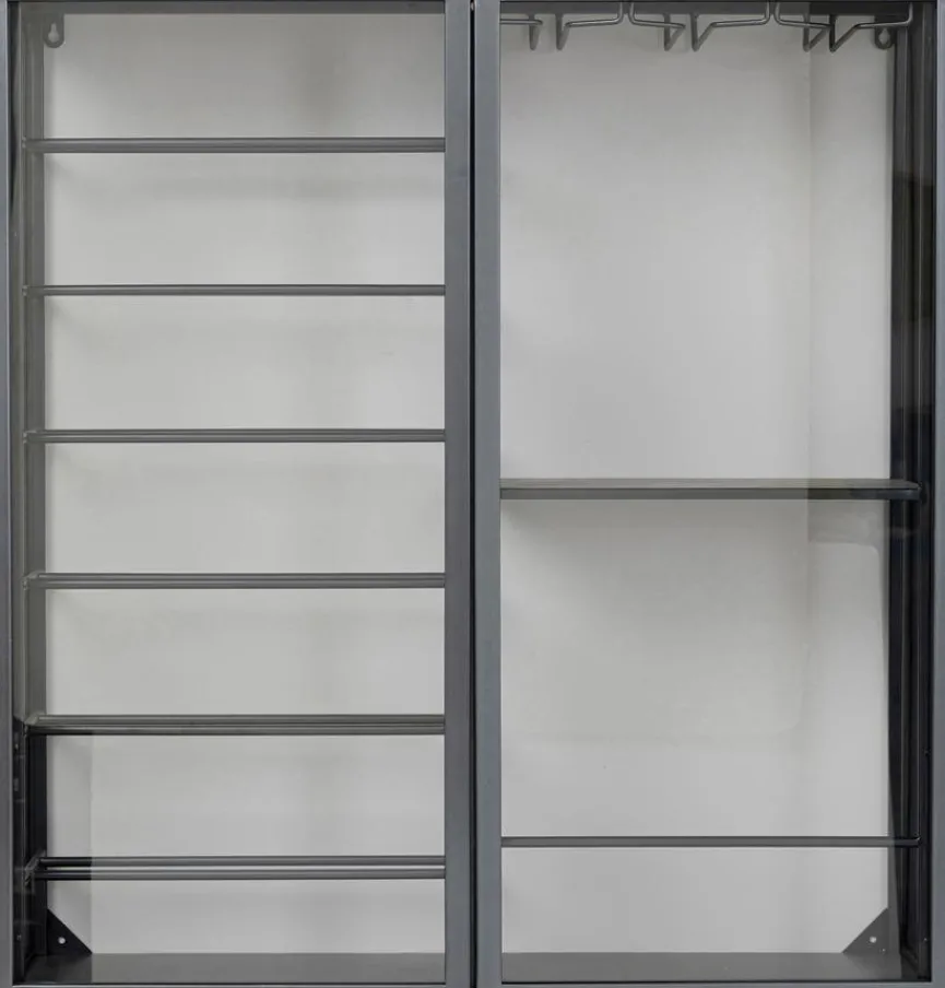 Online KARE DESIGN Weinregal Porto Schwarz