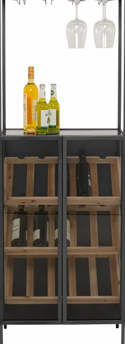 Hot KARE DESIGN Weinregal Porto 70149 Schwarz