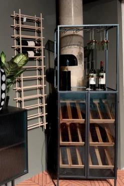 Hot KARE DESIGN Weinregal Porto 70149 Schwarz