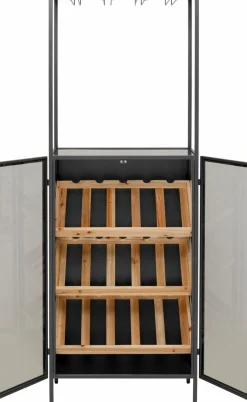 Hot KARE DESIGN Weinregal Porto 70149 Schwarz