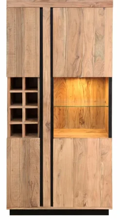 Best WOLFMÖBEL Weinschrank Paris Stone