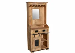 Discount G+K Weinschrank Ruston Braun