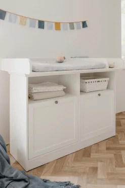 Outlet Wickelkommode Landwood Weiß