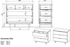 Kinder Germania Wickelkommode Tomino