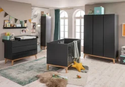 Clearance Portobello Wickelkommode Venta Grau