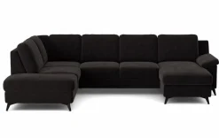Best COTTA Wohnlandschaft Boom Black