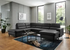 Best ComfortPlan Wohnlandschaft Livingston Schwarz