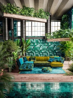 Best Bretz Wohnlandschaft Napali Türkis