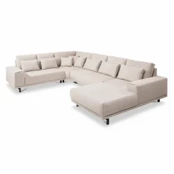 Hot filippo Wohnlandschaft Renzo Sandgrau