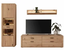 New MCA Wohnwand Alento Eiche