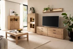 Outlet MCA Wohnwand Alento Eiche