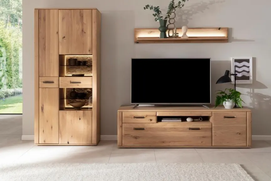 Clearance MCA Wohnwand Alento Eiche