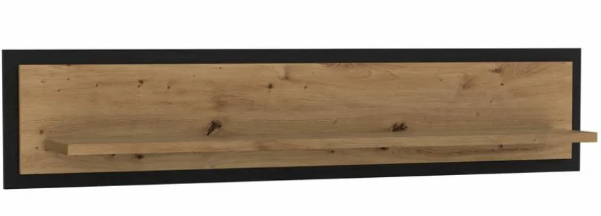 Clearance FORTE Wohnwand Farida Eiche Artisan