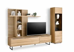 Online set one by Musterring Wohnwand Jackson Eiche