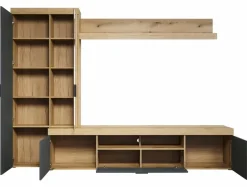 trendteam Wohnwand Tyler Anthrazit