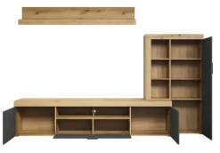 trendteam Wohnwand Tyler Anthrazit