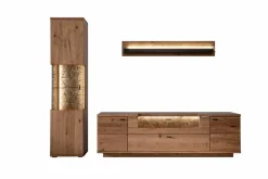 Hot MCA Wohnwand Venedig Wildeiche geölt