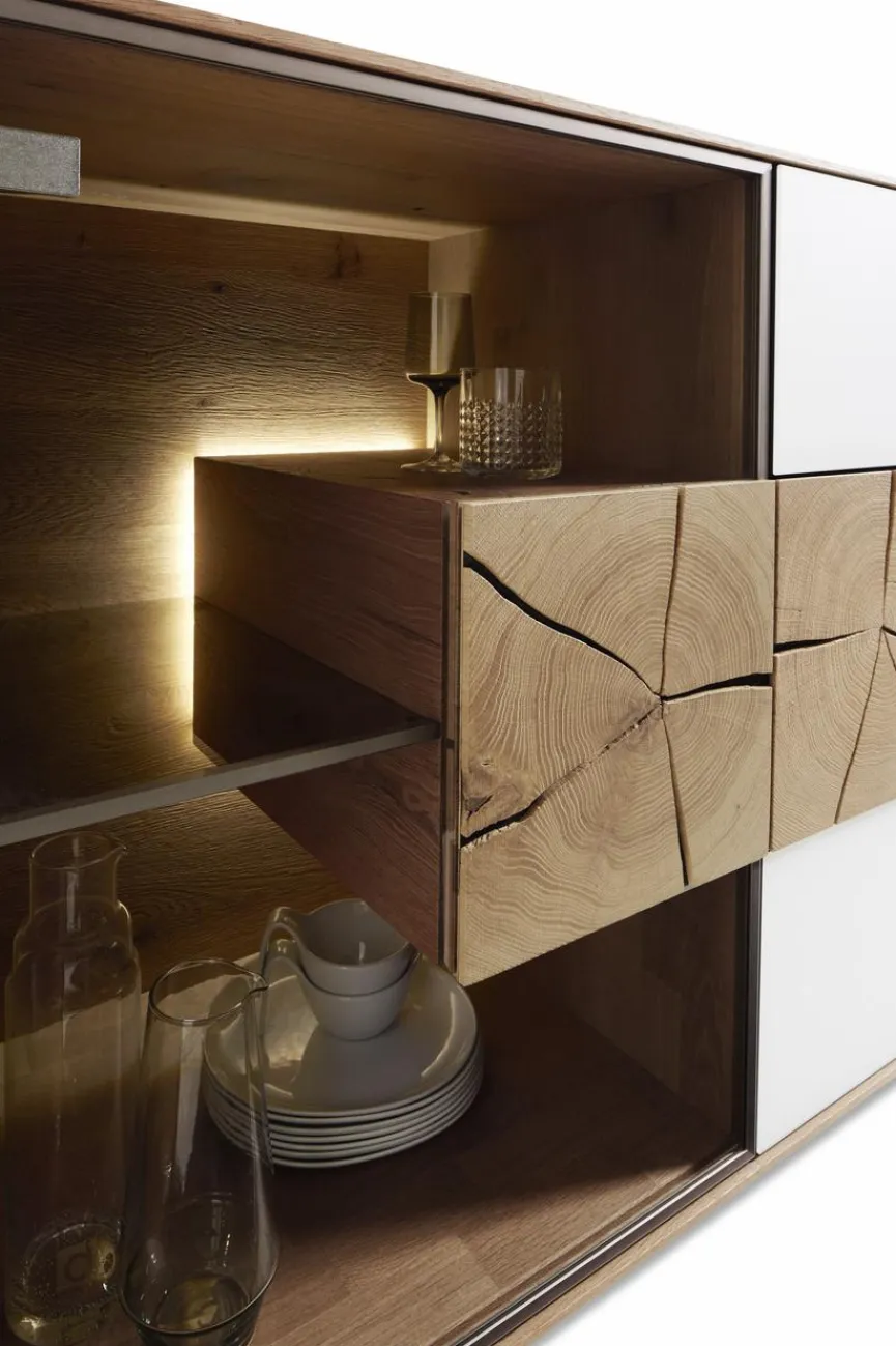 Online Hartmann Wohnwand Caya Eiche