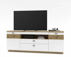 New Wohnconcept Wohnwand Duron Weiß