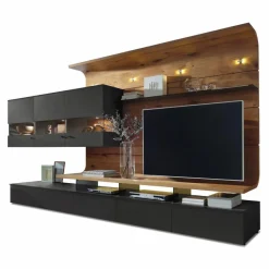 Hot Gwinner by Radon Wohnwand Felino Anthrazit / Matt