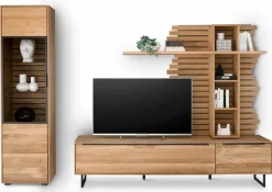 Best set one by Musterring Wohnwand Jackson Eiche