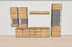 Sale Musterring Wohnwand Kanto Asteiche