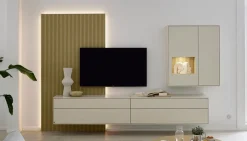 Sale Musterring Wohnwand Kara-Frame Cashmere