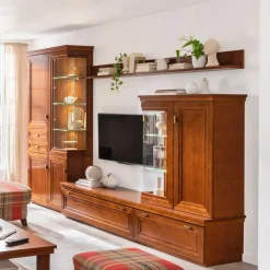 Best Wehrsdorfer Wohnwand Kent Cognac