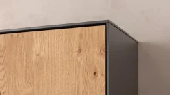 Clearance CASEDO Wohnwand Linares Schiefer