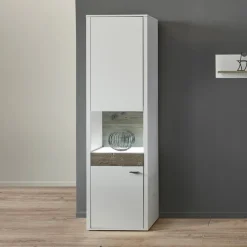 IDEAL Wohnen Wohnwand Manchester 3tlg. Weiß