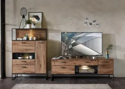 Wohnconcept Wohnwand Manhattan 2tlg.