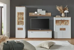 Sale decodom Wohnwand Milena Weiß