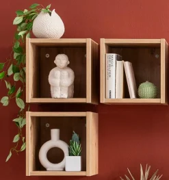 New Composad Wohnwand Mundi Weiß / Hochglanz