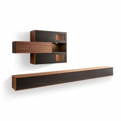 Sale Boegner Wohnwand Planum Anthrazit