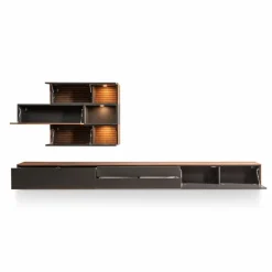 Sale Boegner Wohnwand Planum Anthrazit