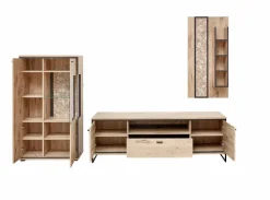 Outlet Wohnconcept Wohnwand Ruben Eiche