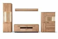 Wohnwand Salvador Balkeneiche