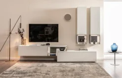 Best Sormani Wohnwand Torino Weiß