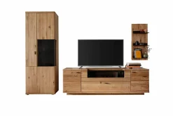 New MCA Wohnwand Venedig Wildeiche geölt