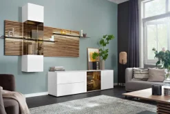 Best SCHÖNER WOHNEN-Kollektion Wohnwand Yonna Weiß