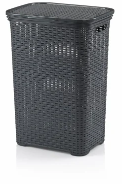 Hot Kela Wäschekorb Brasilia Dunkelgrau
