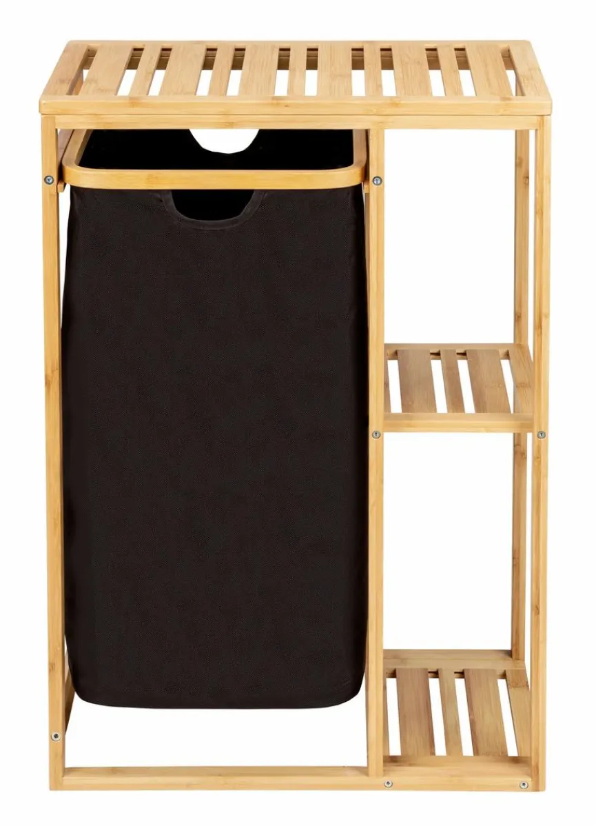 WENKO Wäschekorb Ecori 50 x 70 cm