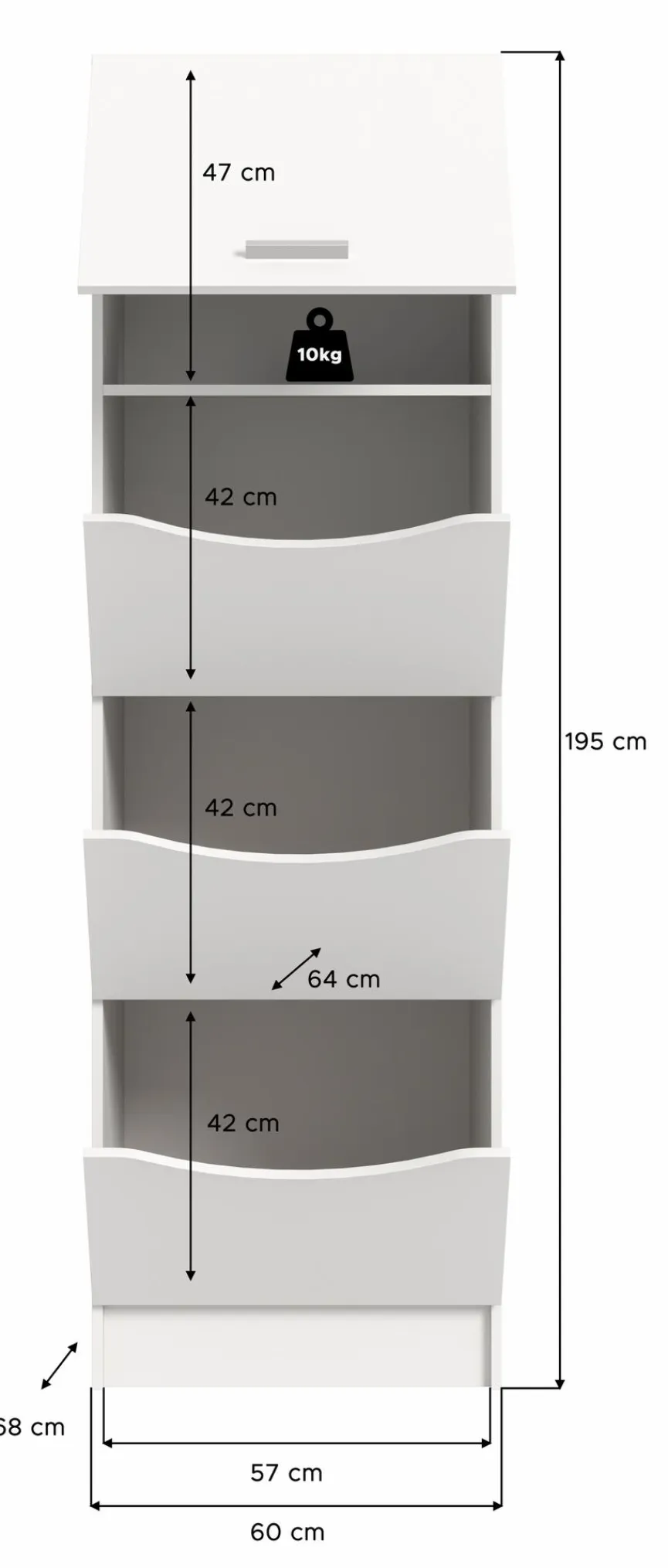 Wäscheschrank Lucca