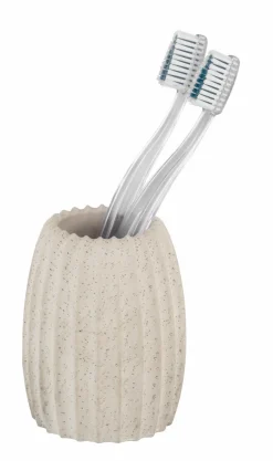 Hot WENKO Zahnputzbecher Torretta Hellgrau