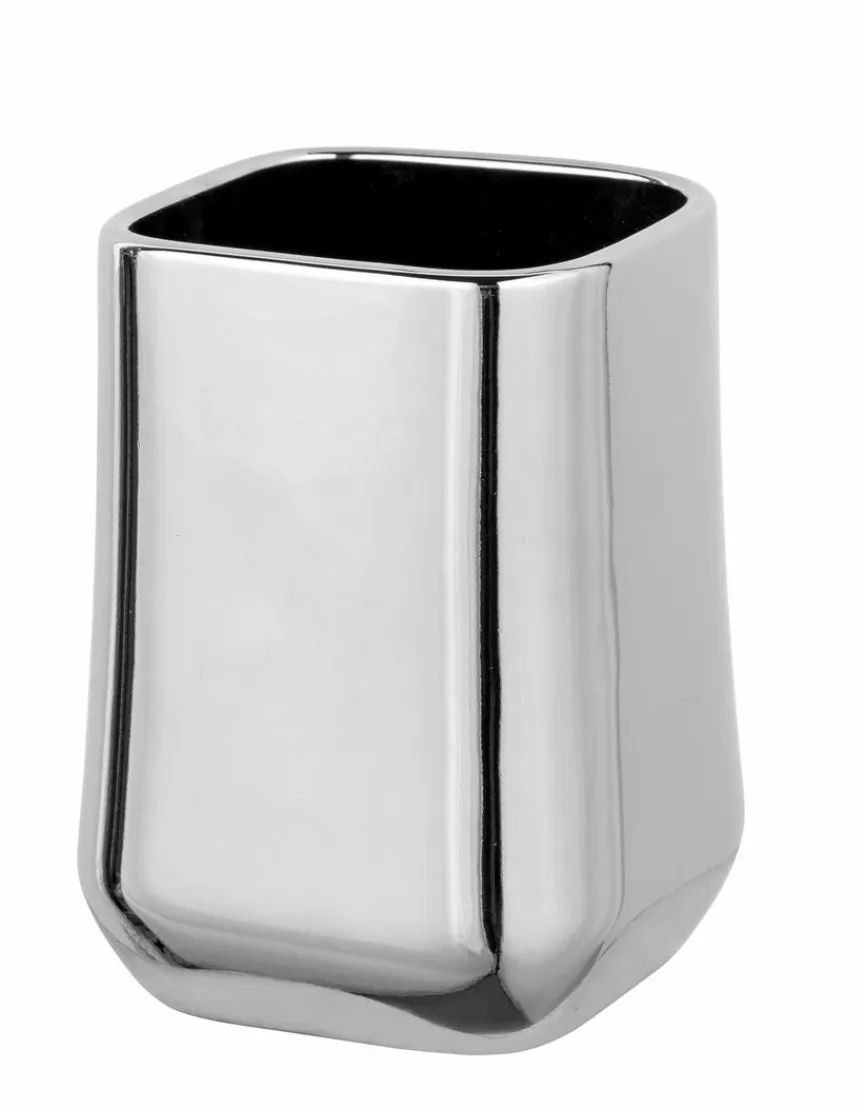 Sale SCHÖNER WOHNEN-Kollektion Zahnputzbecher Adine Chrom