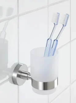 Clearance WENKO Zahnputzbecher Bosio Silber