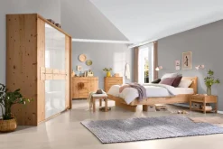 nholzbett Cembra 180 x 200 cm Zirbe